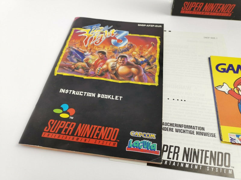 Super Nintendo game "Final Fight 3" | Snes | Original packaging | Pal | CIB