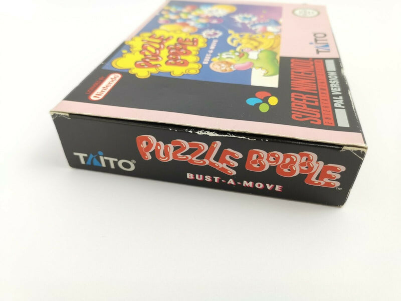 Super Nintendo Spiel " Puzzle Bobble Bust-A-Move " | Snes | Ovp | Pal | CIB