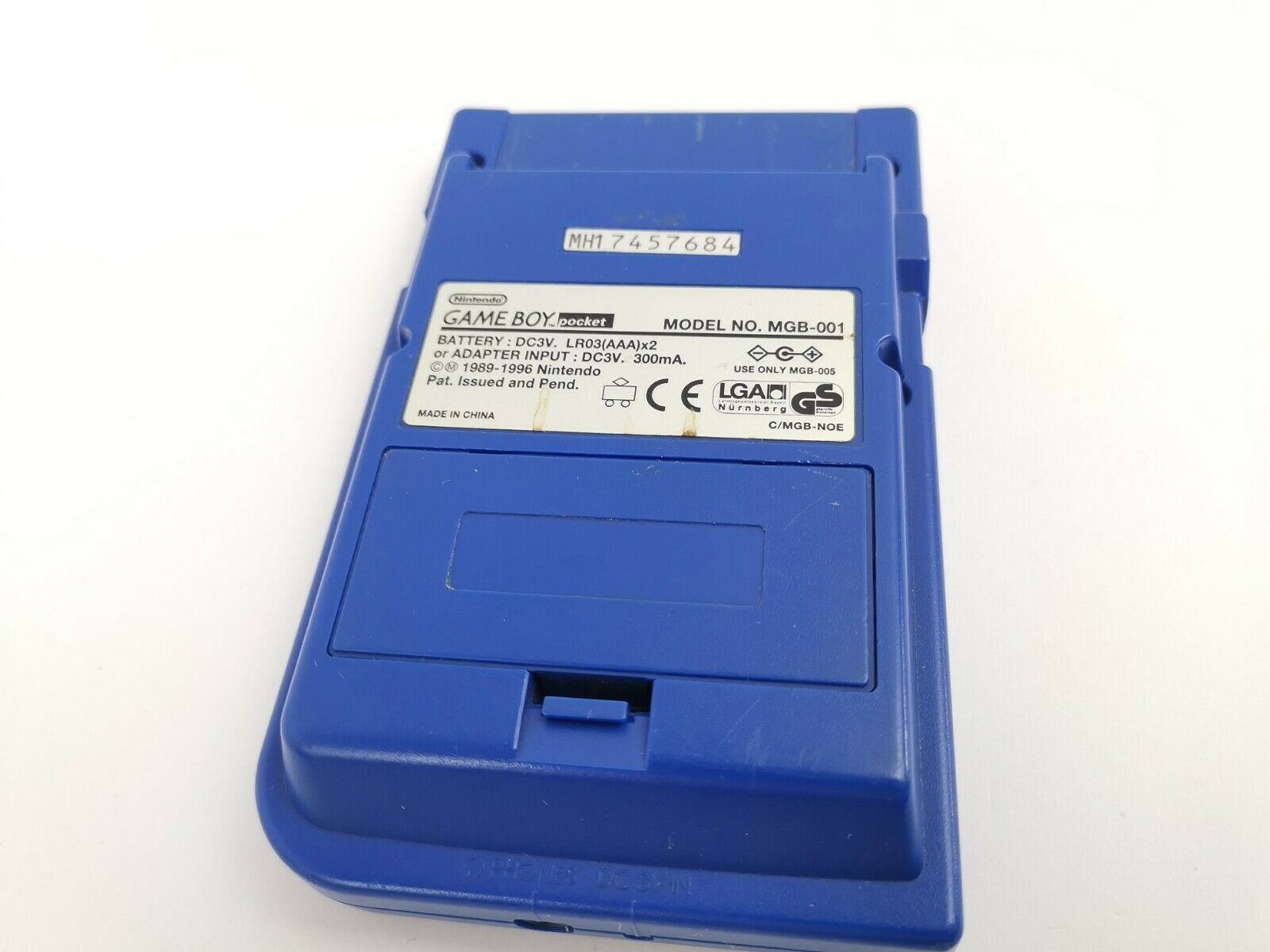 Nintendo Gameboy Pocket Konsole " Blau " mit Case | Ovp | Game Boy