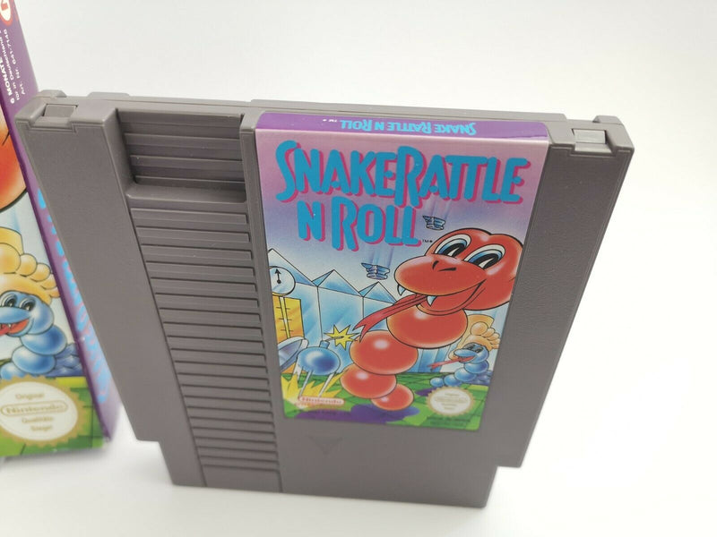 Nintendo Entertainment System Spiel " Snake Rattle N Roll " Nes | Ovp | Pal B