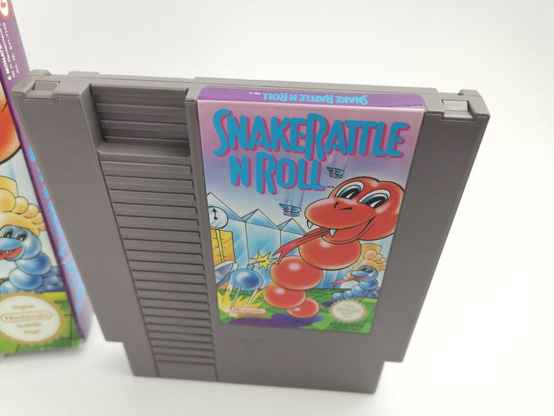 Nintendo Entertainment System Spiel " Snake Rattle N Roll " Nes | Ovp | Pal B