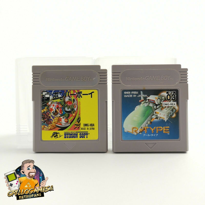 Nintendo Gameboy Classic Spiele " R-Type & Dynablaster " NTSC-J Japan | Module