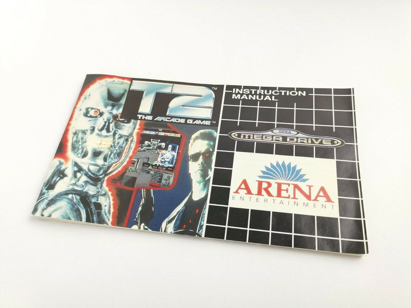 Sega Mega Drive Spiel " T2 The Arcade Game " | Pal | Ovp | Megadrive Terminator