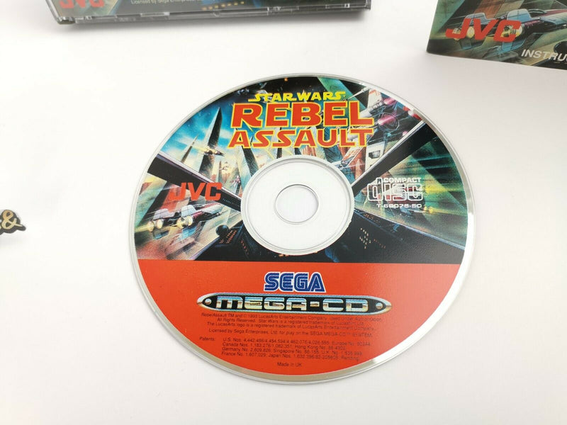 Sega Mega-CD Spiel " Star Wars Rebel Assault " MC | Ovp | Starwars