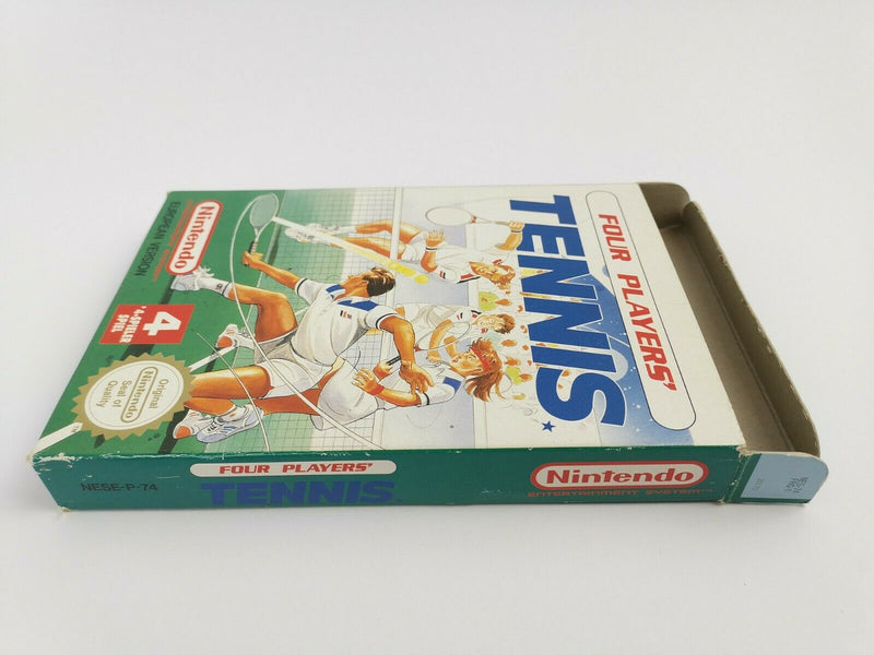 Nintendo Entertainment System Spiel " Four Players Tennis " NES | OVP |PAL FRG-1