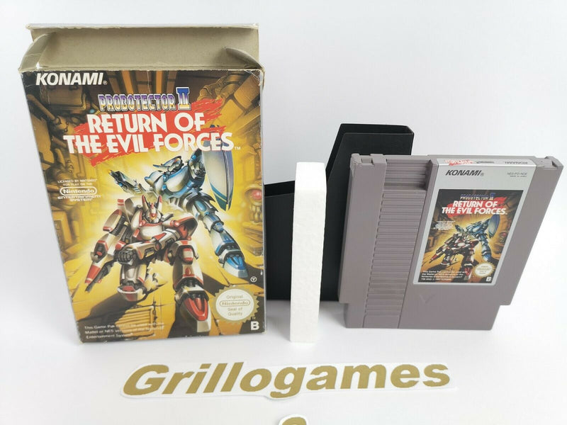 Nintendo Entertainment System" Probotector II Return of the Evil Forces "Ovp Nes