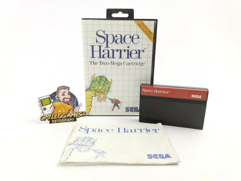 Sega Master System Spiel " Space Harrier " MasterSystem | OVP | PAL Spaceharrier