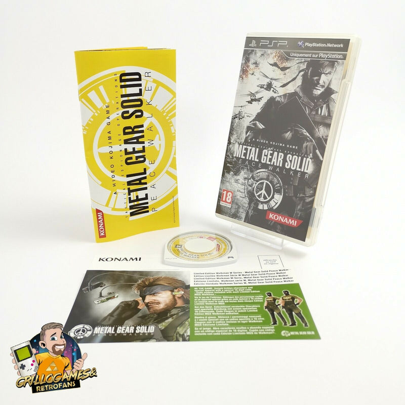 Sony Playstation Portable Spiel " Metal gear Solid Peace Walker " FR Version PSP