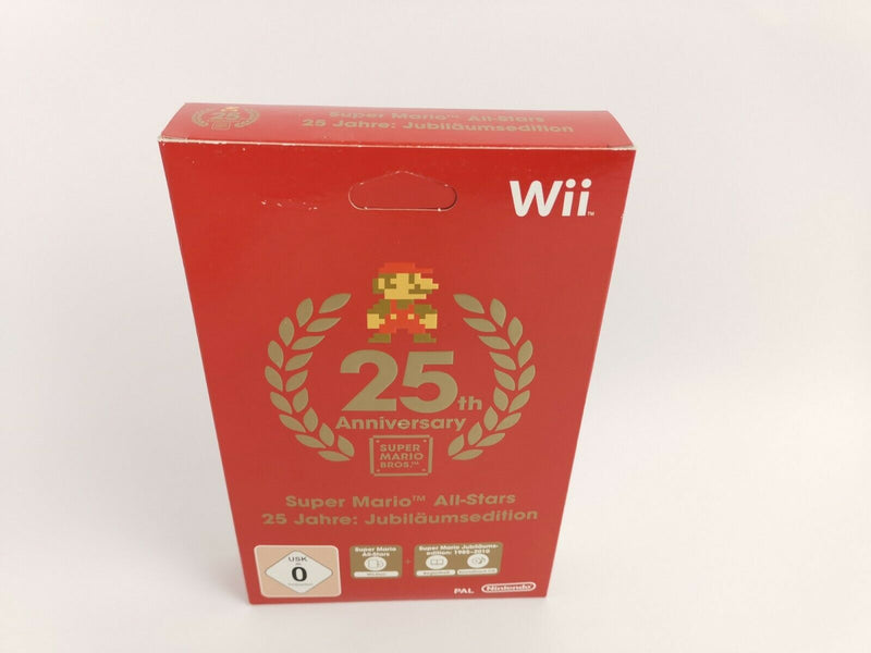 Nintendo Wii Spiel " Super Mario All-Stars 25 Jahre Jubiläumsedition " 25th Ann.