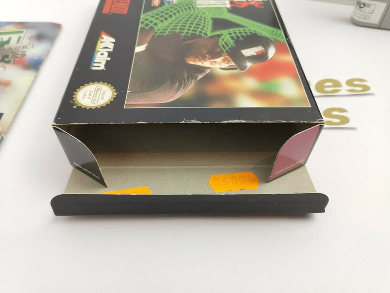 Super Nintendo Spiel " Big Hurt " Snes | Ovp | Pal | CIB |