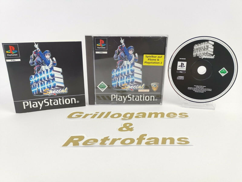 Sony Playstation 1 Spiel " Sonic Wings Special " | PS1 | Ovp