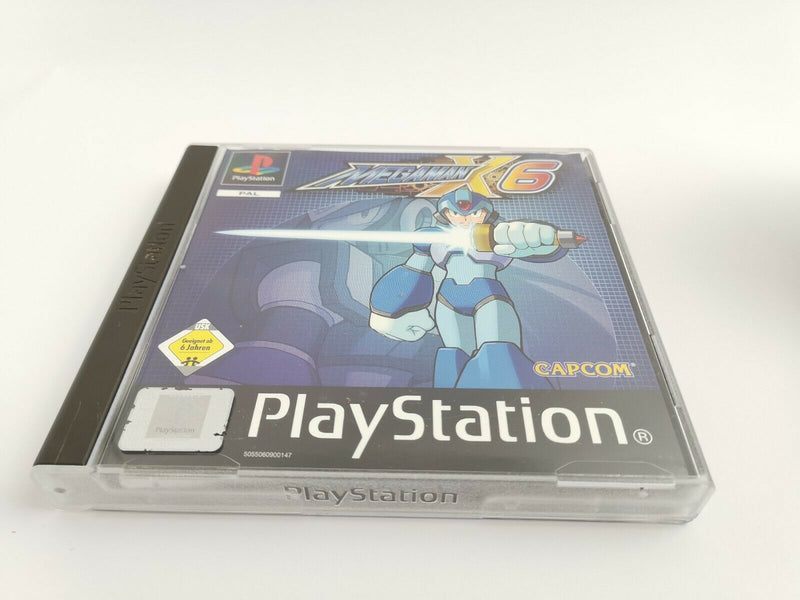 Sony Playstation 1 Spiel " Megaman X6 " PSX | Ps One | Ovp | Pal | Mega man