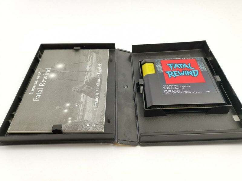 Sega Mega Drive Spiel " Fatal Rewind " | Pal | Ovp | Sega MD