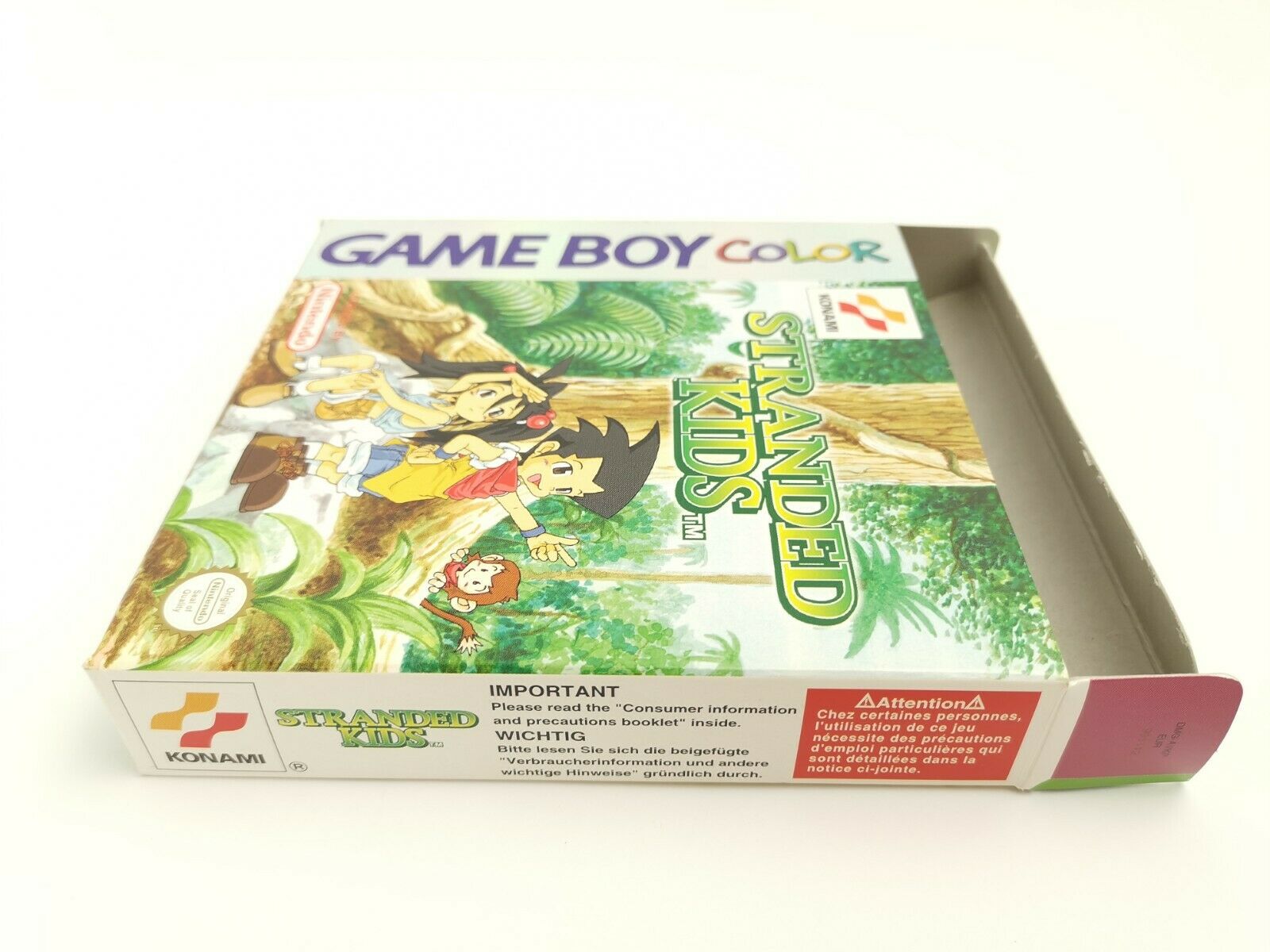 Nintendo Gameboy Color Spiel " Stranded Kids " Ovp | Pal | GBC | Konami