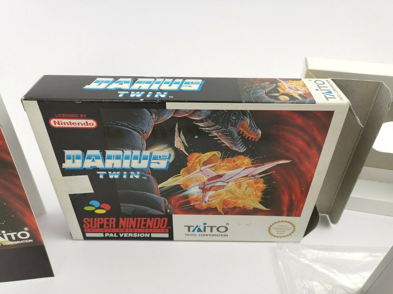 Super Nintendo Spiel " Darius Twin " Snes | Ovp | Pal | CIB