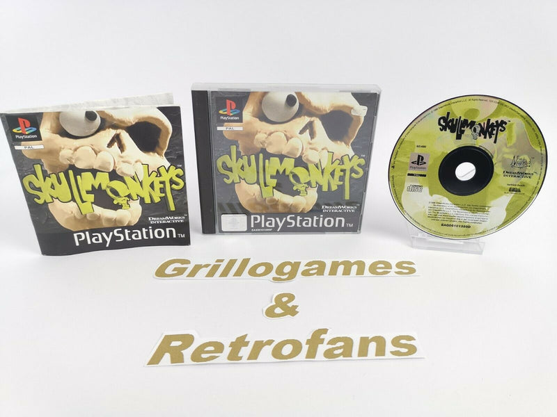 Sony Playstation 1 Spiel " Skullmonkeys " | PS1 | Pal | Ovp
