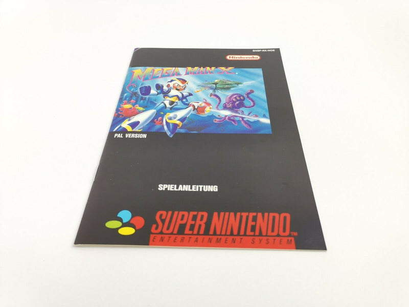 Super Nintendo Game "Mega Man X" Snes | Original packaging | Pal | CIB
