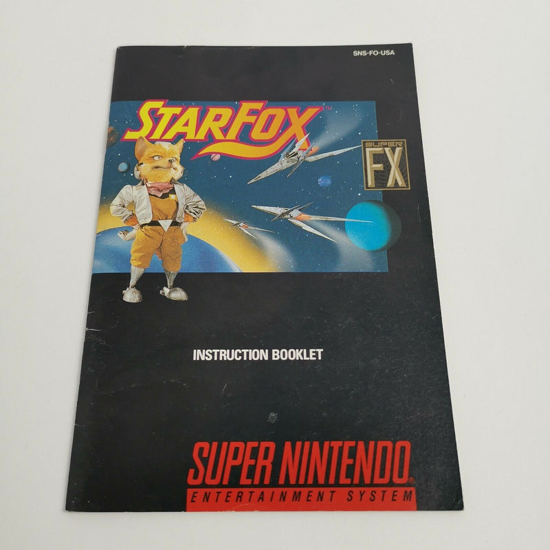 Super Nintendo Spiel " Starfox FX " SNES | Modul | NTSC-U/C USA