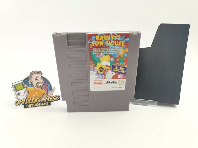 Nintendo Entertainment System Game "Krusty's Fun House" Nes | Noe | Pal B