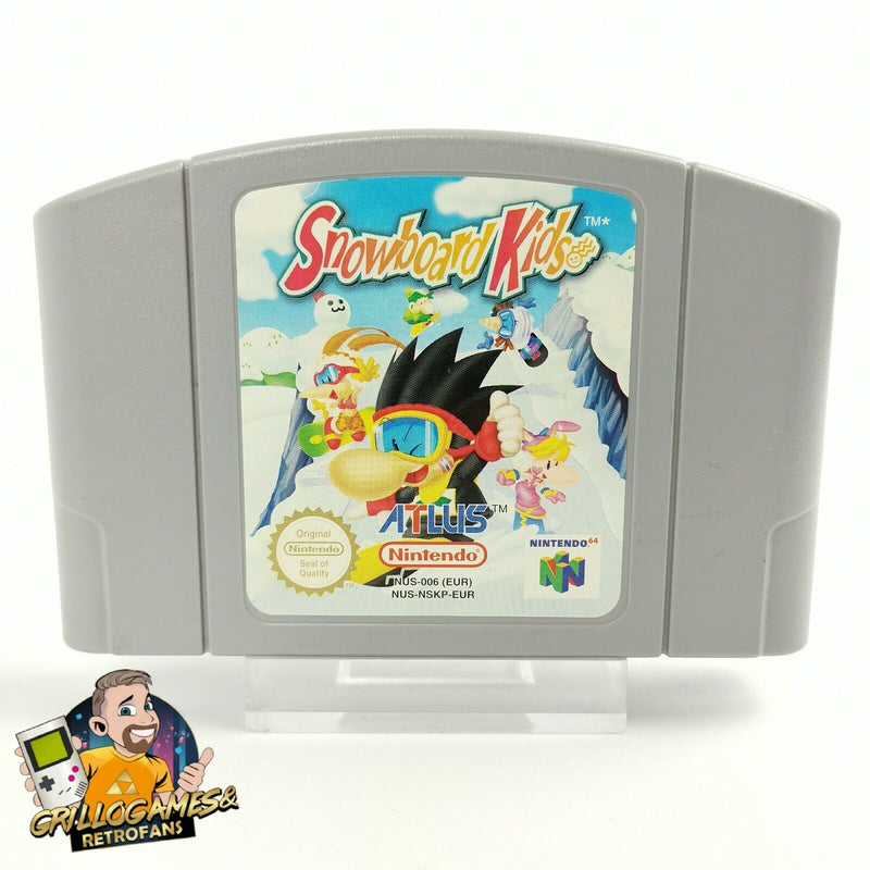 Nintendo 64 Spiel " Snowboard Kids " N64 | Modul Cartridge | PAL EUR