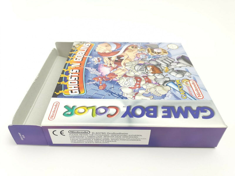 Nintendo Gameboy Color Spiel " Ghosts N Goblins " Ovp | Pal | GBC | Capcom