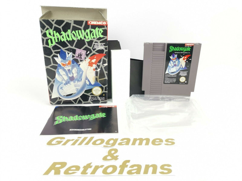 Nintendo Entertainment System Spiel " Shadowgate " | Ovp | Nes