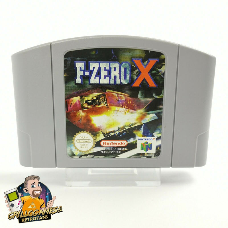 Nintendo 64 game "F-Zero X" N64 | Module cartridge | PAL EUR
