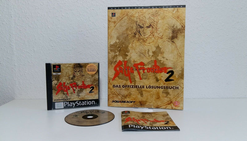 Sony Playstation 1 Spiel " Saga Frontier 2 " & official Strategy Guide