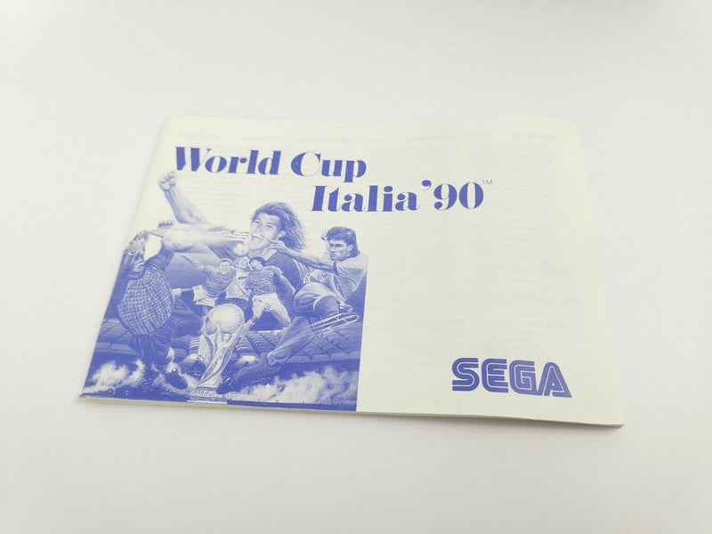 Sega Master System game "World Cup Italia 90" MasterSystem | Original packaging | PAL