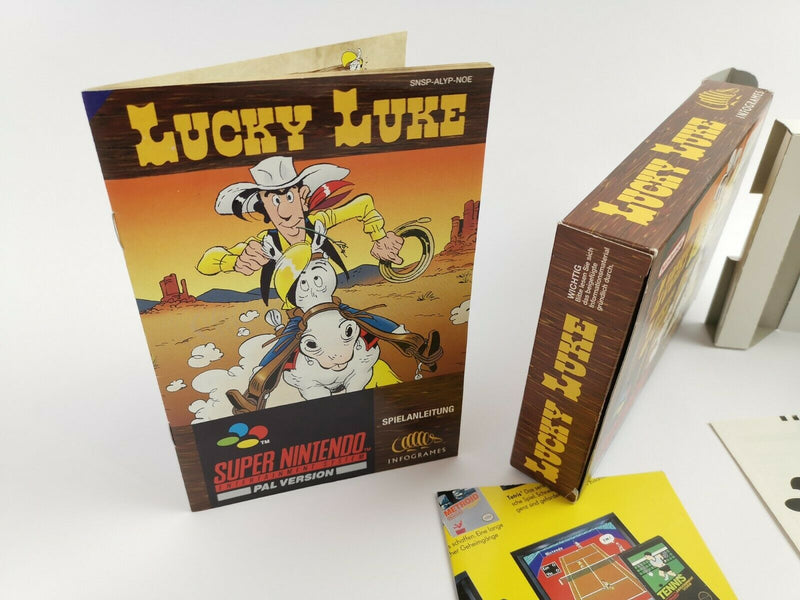 Super Nintendo Spiel " Lucky Luke " Snes | Ovp | Pal | CIB |