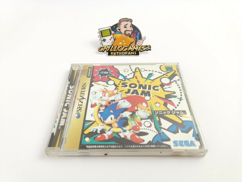 Sega Saturn Spiel " Sonic Jam " Ntsc-J | SegaSaturn