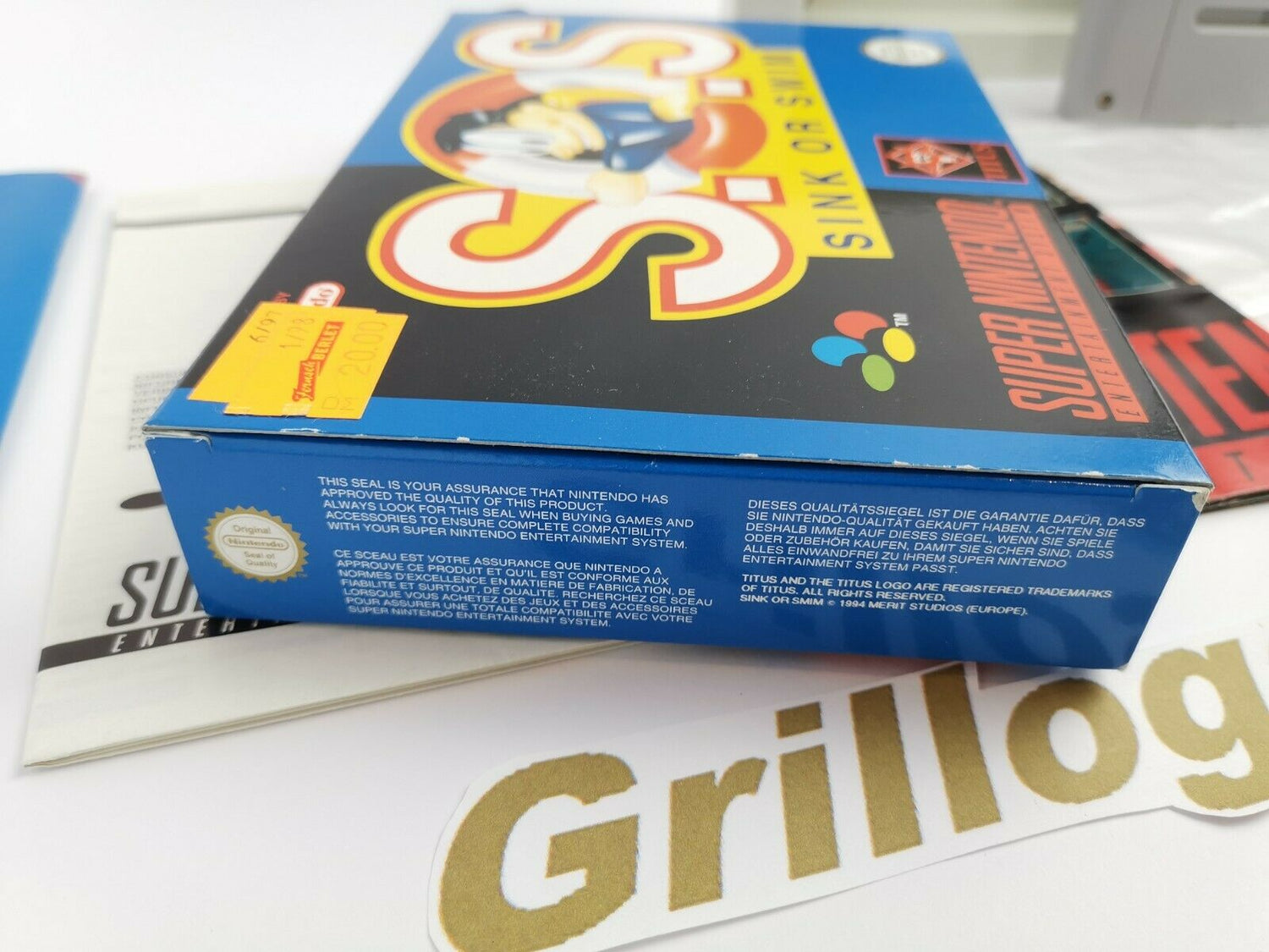 Super Nintendo Spiel 