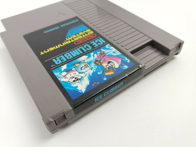 Nintendo Entertainment System Spiel " Ice Climber " NES | FRG | Modul | Pal B