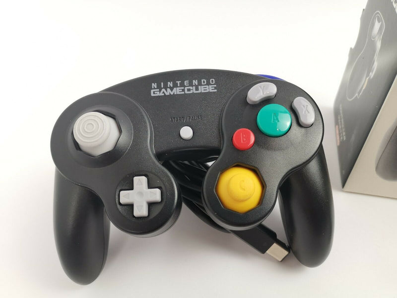 Nintendo Gamecube Controller Schwarz | Game Cube | Ovp | Pal | * Top Zustand