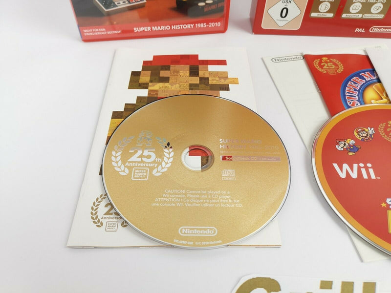 Nintendo Wii Spiel " Super Mario All-Stars 25 Jahre Jubiläumsedition " 25th Ann.