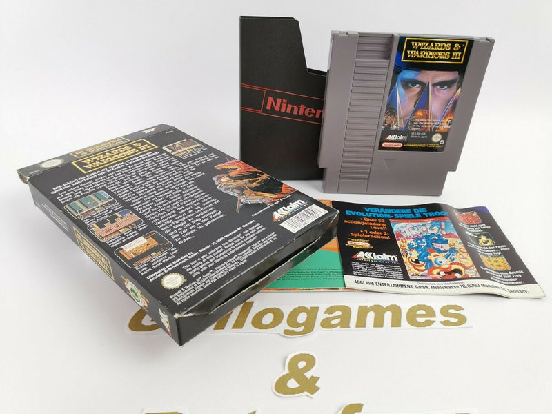 Nintendo Entertainment System "Wizards &amp; Warriors III" | Nes | Ovp