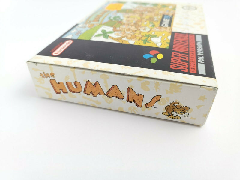 Super Nintendo Spiel " The Humans " | Snes | Ovp | Pal | CIB