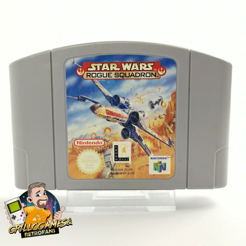 Nintendo 64 Spiel " Star Wars Rogue Squadron " N64 Starwars | Modul | PAL EUR