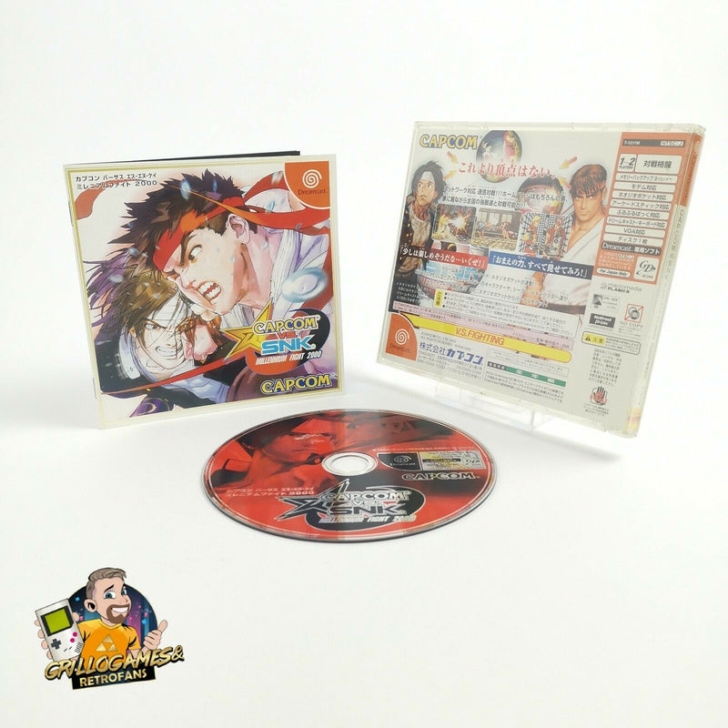Sega Dreamcast Spiel " Capcom vs. SNK Millennium Fight 2000 " OVP | Ntsc-J Japan