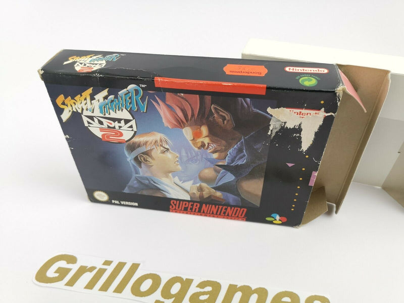 Super Nintendo Spiel " Street Fighter Alpha " Snes | Ovp | Pal |