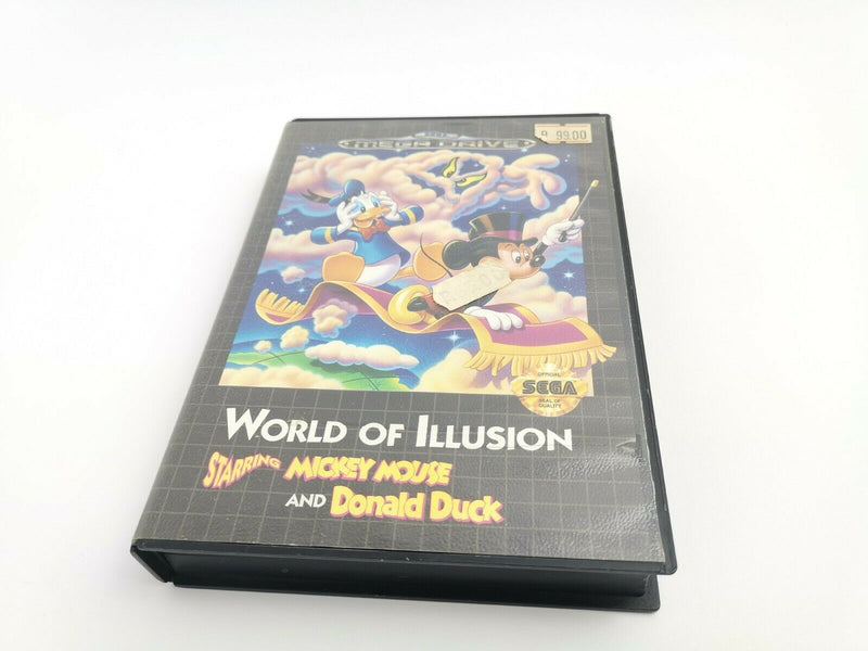 Sega Mega Drive Spiel " World of Illusion Starring Mickey Mouse and Donald Duck