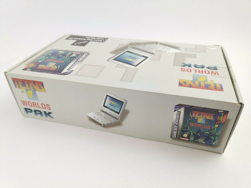 Nintendo Gameboy Advance SP Konsole " Tetris Worlds Pak " Gba | Ovp | Game Boy