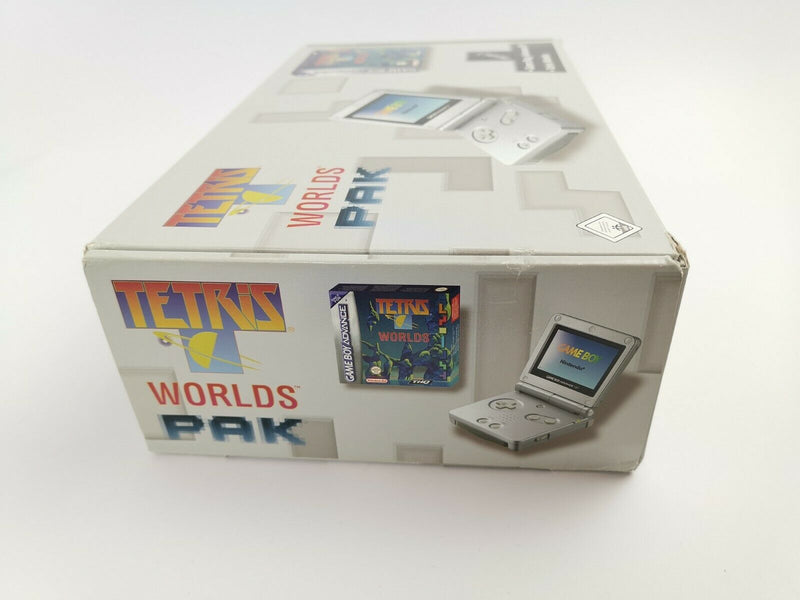 Nintendo Gameboy Advance SP Konsole " Tetris Worlds Pak " Gba | Ovp | Game Boy