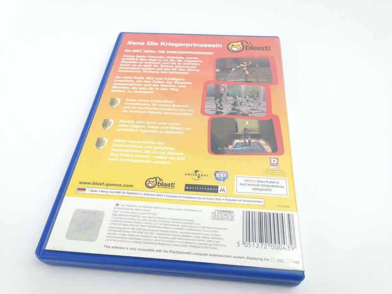 Sony Playstation 2 Game "Xena The Warrior Princess" Ps2 | Original packaging | Pal
