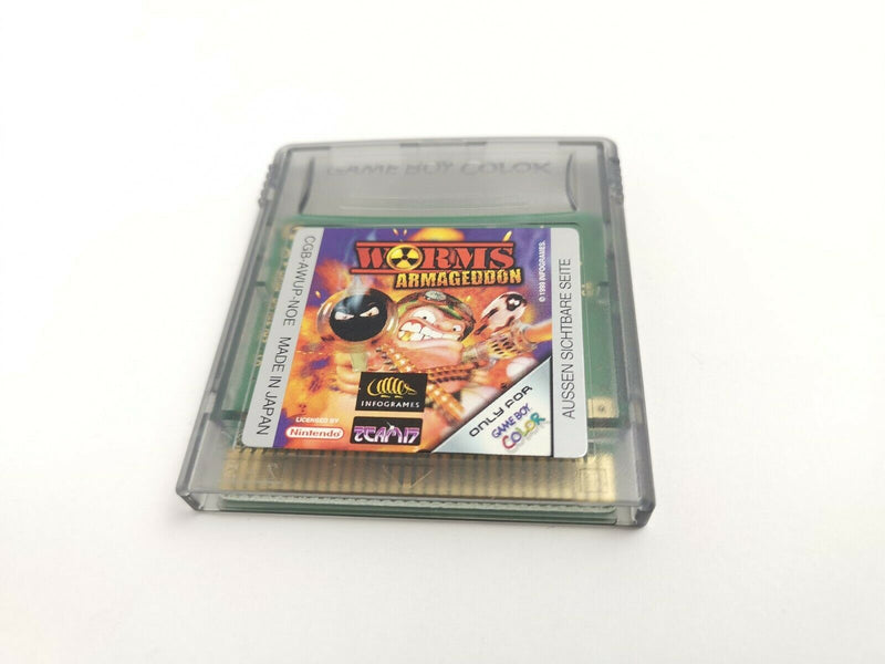 Nintendo Gameboy Color Spiel " Worms Armageddon " Game Boy | Noe | Modul