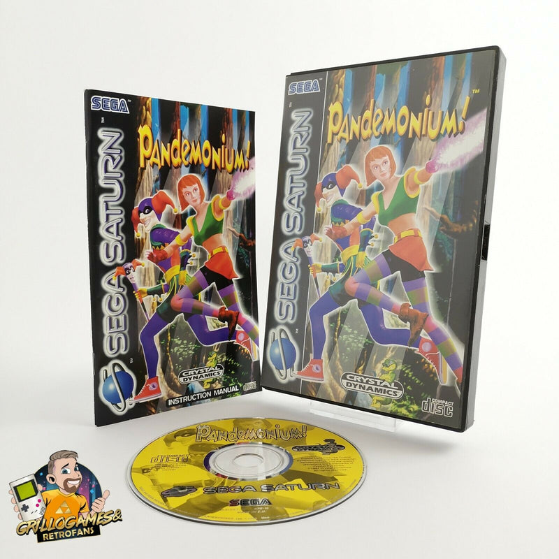 Sega Saturn Spiel " Pandemonium " SegaSaturn | OVP | PAL [2]