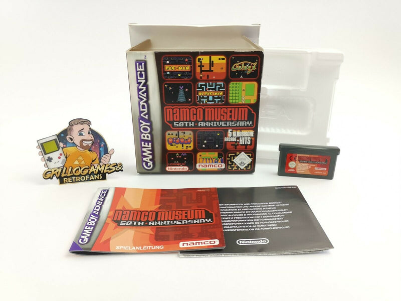 Nintendo Gameboy Advance Spiel " Namco Museum 50th Anniversary " GBA | Ovp | Pal