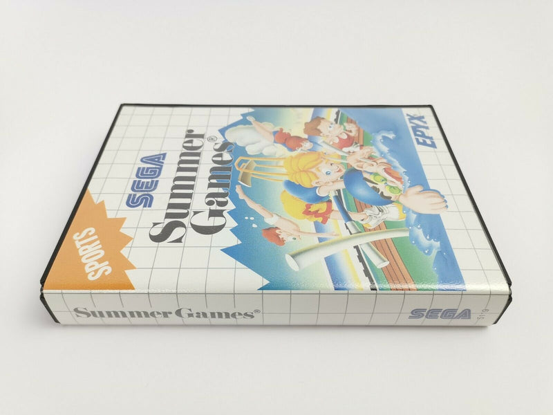 Sega Master System Spiel " Summer Games " MasterSystem | OVP | PAL | SummerGames