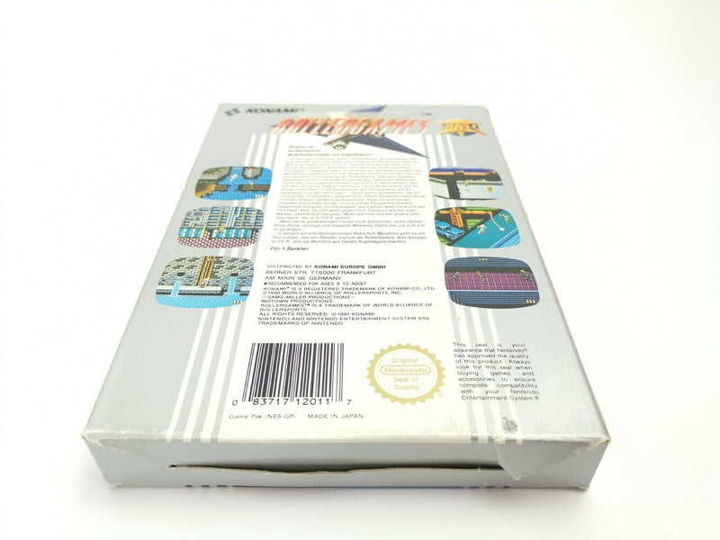 Nintendo Entertainment System Spiel " Rollergames " NES | Ovp | Pal-B