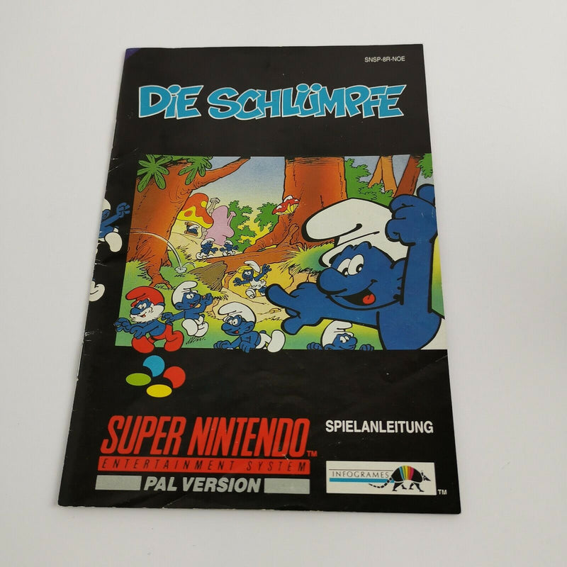 Super Nintendo Spiel " Die Schlümpfe " SNES | OVP | PAL NNOE | Comic Classics